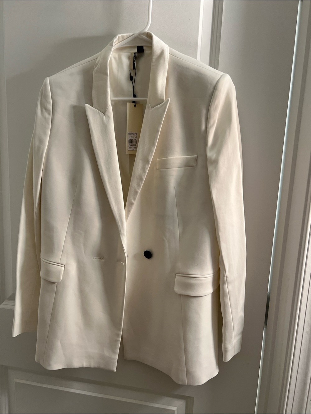 Topshop Double-Breasted Blazer